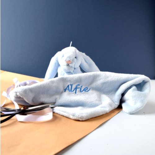Jellycat Bashful Bunny Blue Soother
