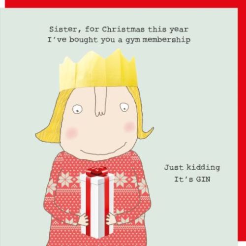 Sister Christmas Card