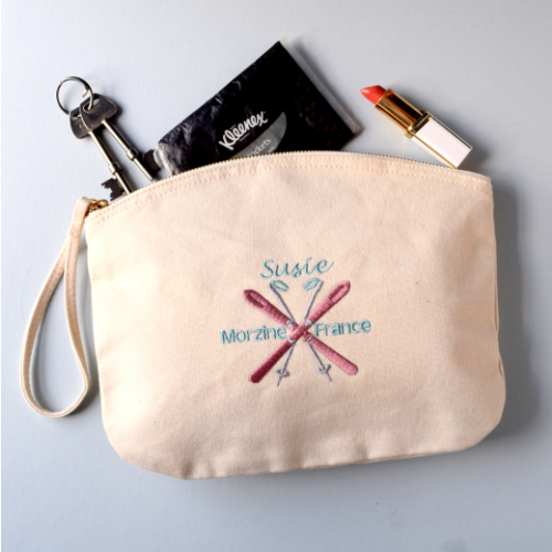 Personalised Ski Travel Pouch