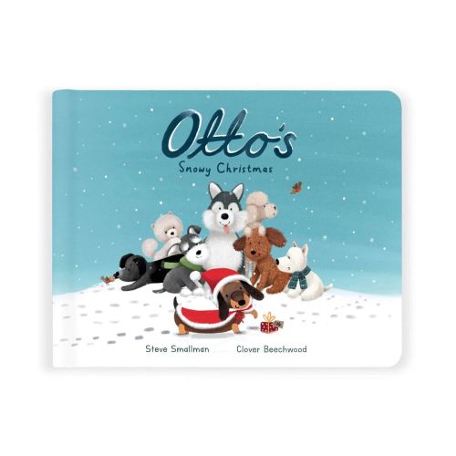 Jellycat Otto Sausage Christmas Book