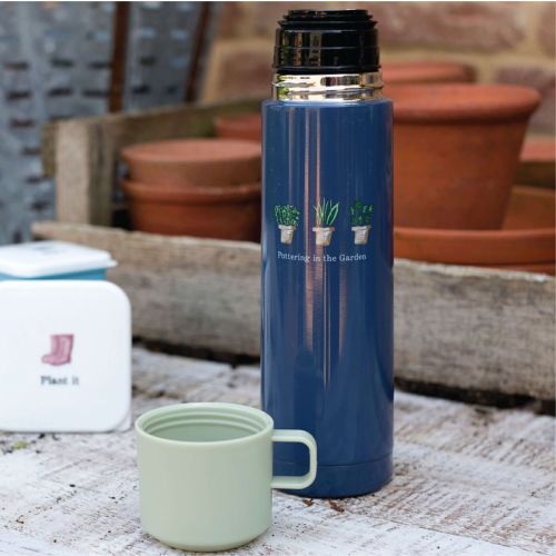 Pottering In The Garden Drinks Flask