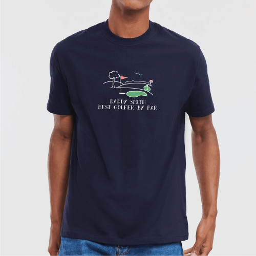 Personalised Best Golfer By Par T-Shirt