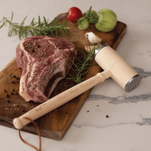 BBQ Meat Tenderizer And Thermometer Gift Set
