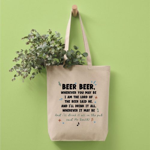 Personalised Lord Of The Dance Teacher Tote Bag