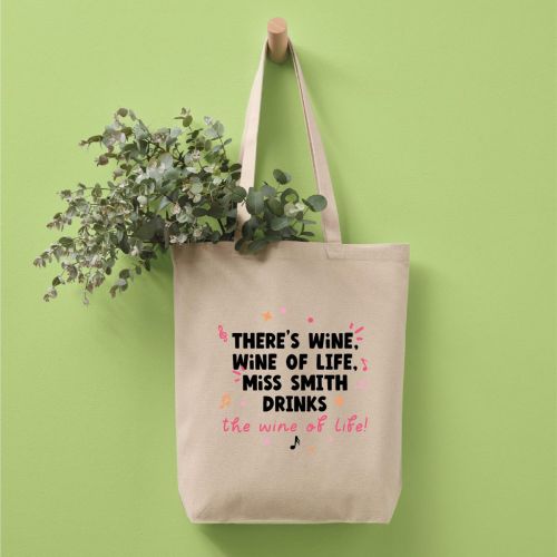 Personalised Water Of Life Tote Bag