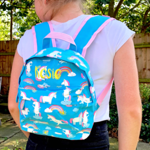 Personalised Children`s Unicorn Backpack