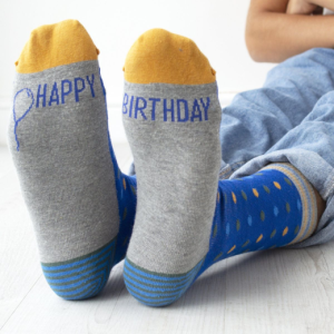 Men's Happy Birthday Socks