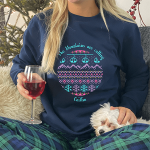 Personalised Mountains Are Calling Ski Jumper