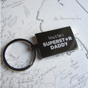 Superstar Daddy Keyring