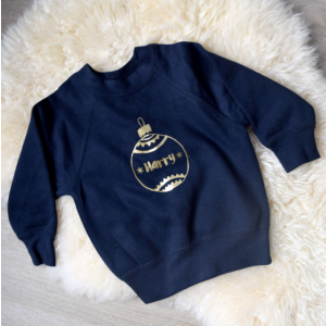 Personalised Bauble Kids Christmas Jumper