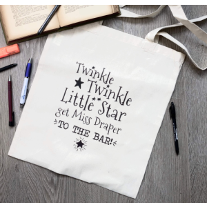 Personalised Twinkle Twinkle Teacher Tote Bag