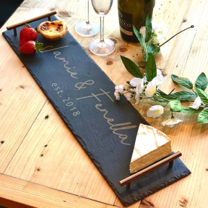 Personalised Long Slate Serving Platter