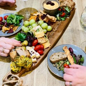 Personalised Acacia Wood Extra Long Serving Board