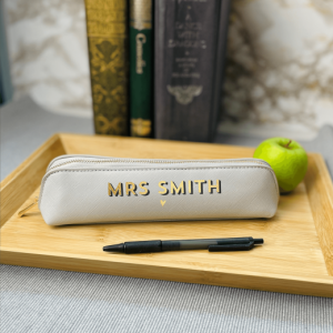 Personalised Shadow Name Teacher Pencil Case