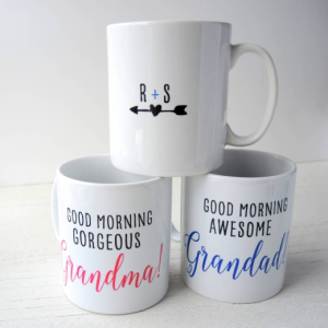 Personalised Grandma & Grandad Mugs