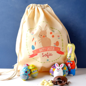 Personalised Easter Egg Hunt Bag
