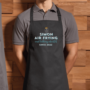 Personalised Air Frying & Talking About it Apron