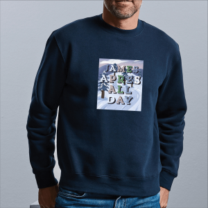 Personalised Apres All Day Skiing Jumper