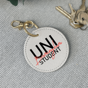 Personalised Uni Student Keyring