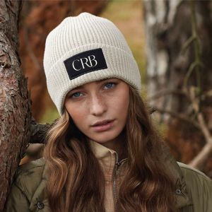 Personalised Patch Initial Beanie Ski Hat