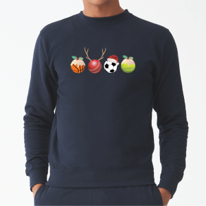 Personalised Sports Fan Christmas Jumper