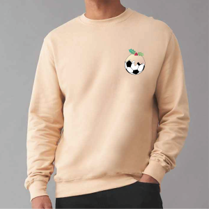 Personalised Football Christmas Pudding Jumper