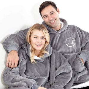 Personalised Oversized Hoodie Wearable Blanket
