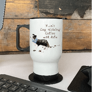 Personalised Dog Breed Coffee Travel Mug