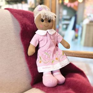 Personalised Beatrice Butterfly Dress Rag Doll