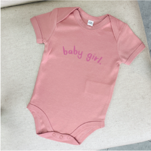 Baby Girl Pink Baby Vest