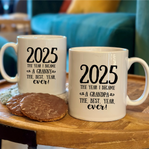 The Year We Became Grandparents Mug