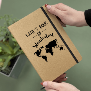 Personalised Wanderlust Travel Journal